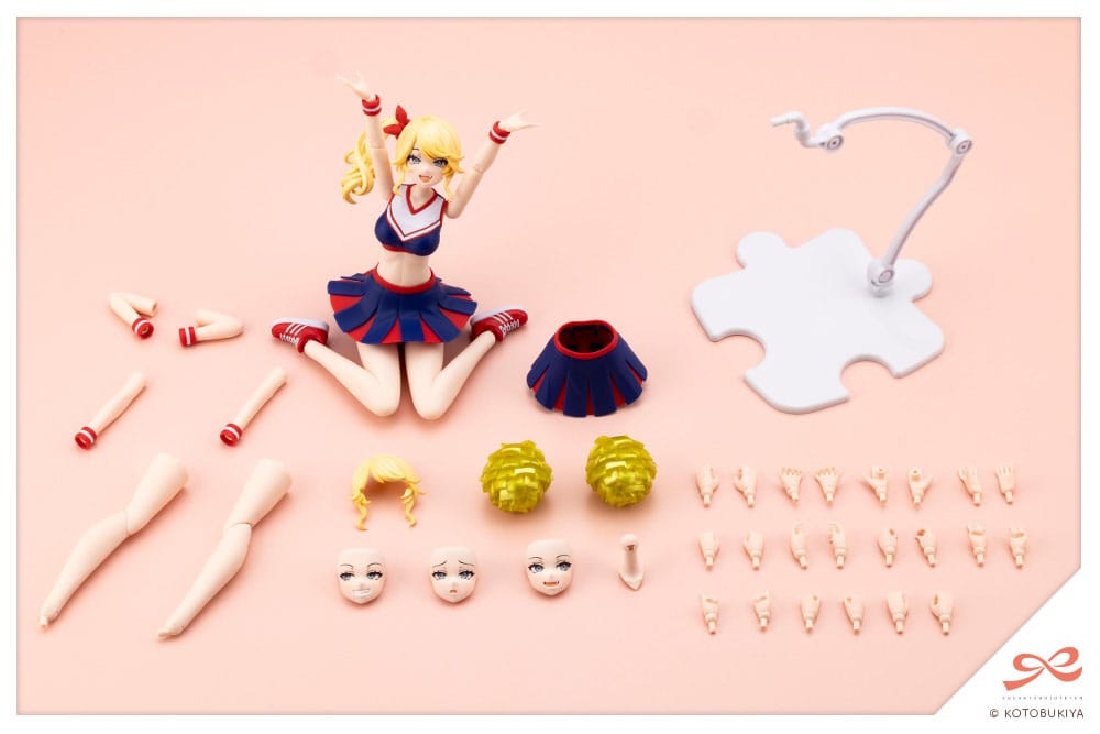 Sousai Shojo Teien Plastic Model Kit 1/10 Seira Ichijo Cheerleading Costume Dreaming Style Vitamin Yell Ver. 16 cm - Afbeelding 11