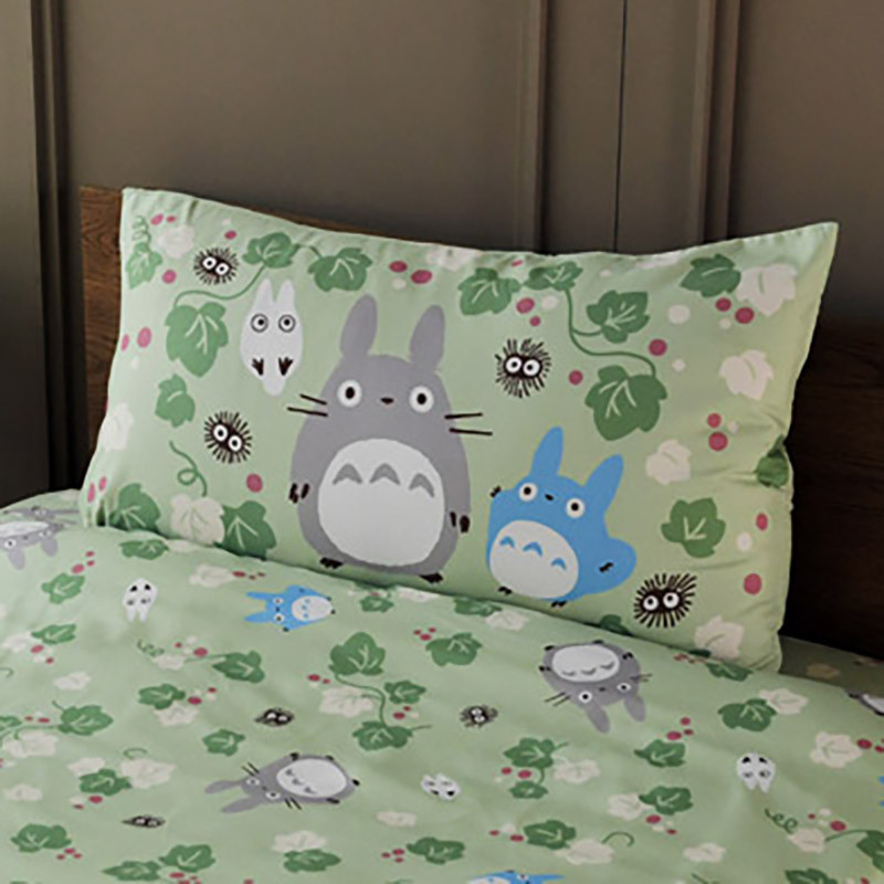 My Neighbor Totoro Natsu Cushion Cover Totoro Green Leaf 45x45cm