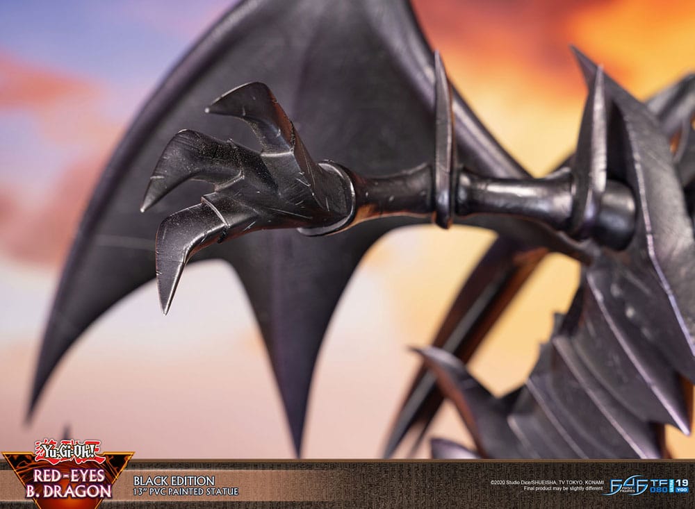 Yu-Gi-Oh! PVC Statue Red-Eyes B. Dragon Black Colour 33 cm - Afbeelding 30