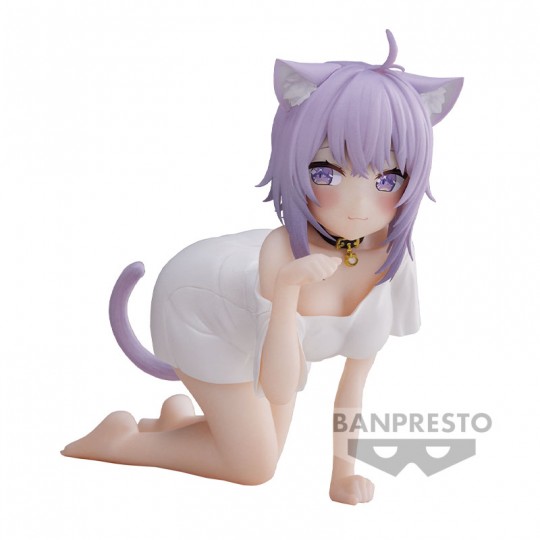 Hololive Production Relax Time PVC Statue Nekomata Okayu 11cm