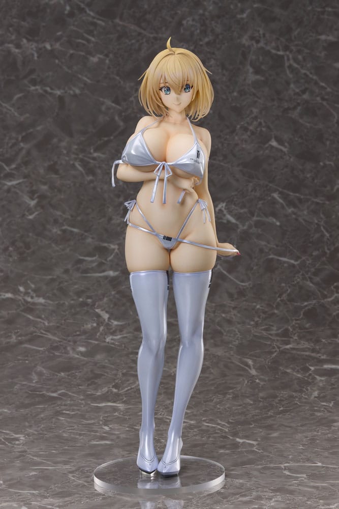 Bunny Suit Planning PVC Statue 1/4 Sophia F. Shirring: White Bikini Ver. 42 cm - Afbeelding 5