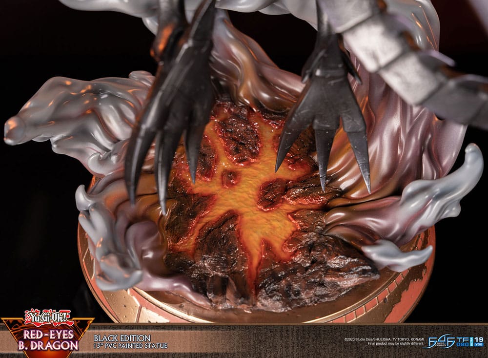 Yu-Gi-Oh! PVC Statue Red-Eyes B. Dragon Black Colour 33 cm - Afbeelding 5