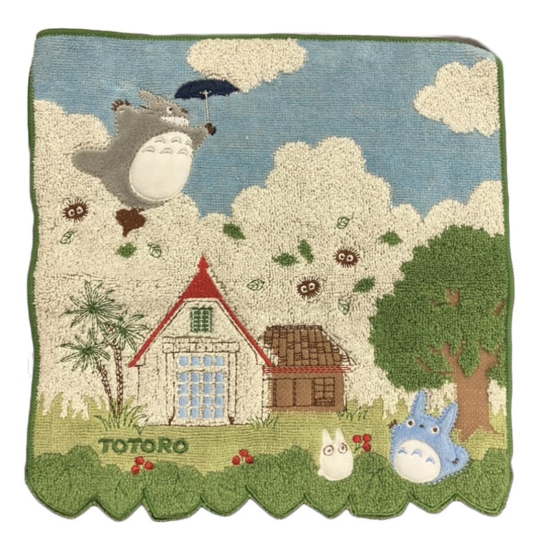 Studio Ghibli Mini Towel My Neighbor Totoro Totoro in the Sky 25 x 25 cm