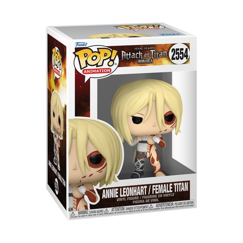 ATTACK ON TITAN SPLIT - POP Animation N° 2554 - Female Titan - Afbeelding 2