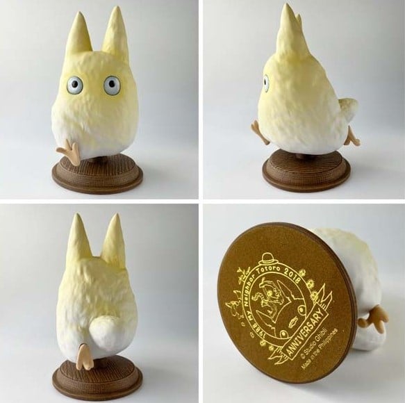 My Neighbor Totoro Statue Find the Little White Totoro 21 cm - Afbeelding 4