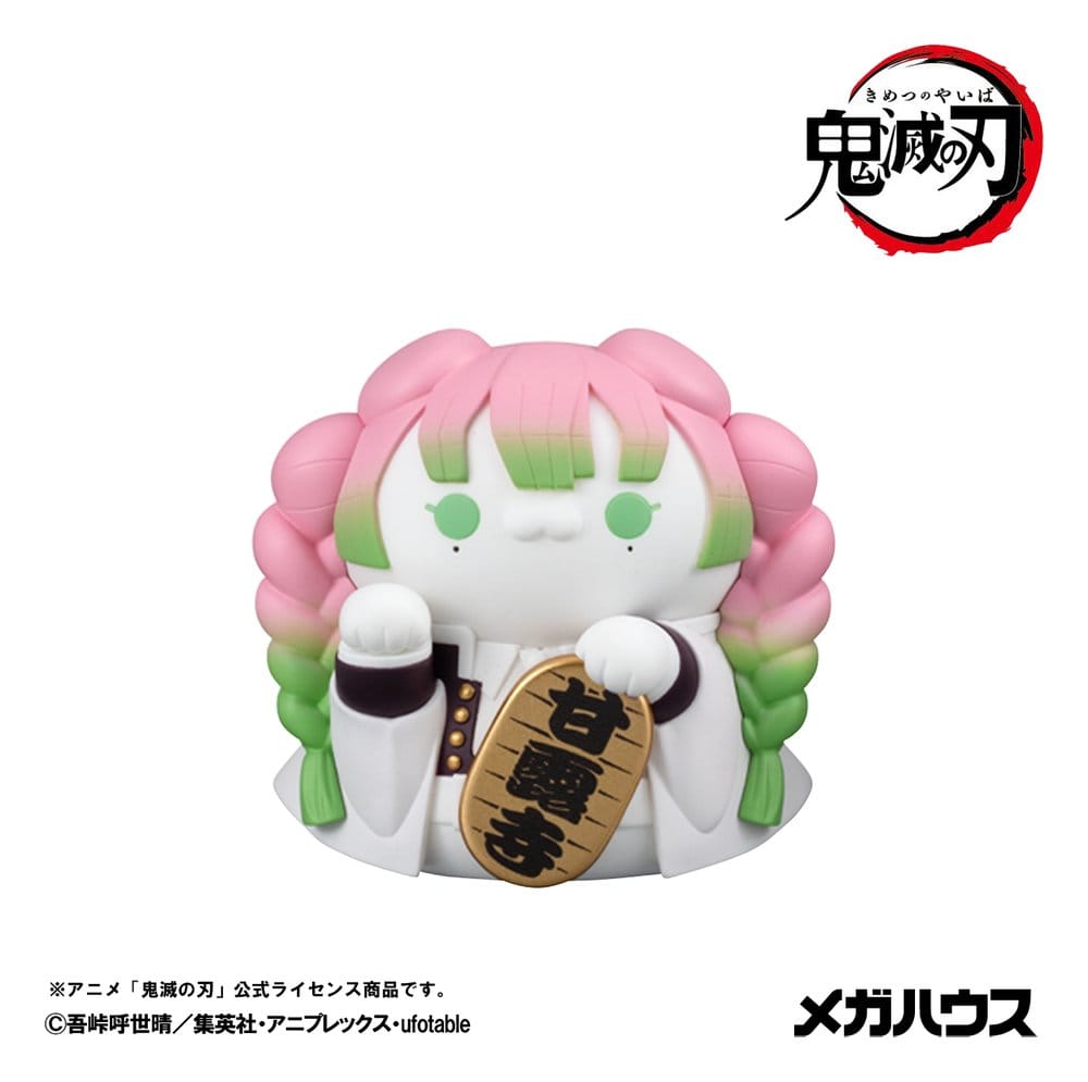 Demon Slayer: Kimetsu no Yaiba Mega Cat Project Minifigures 6 cm Demon Slayer Fortune Cats ver. 02 Blind Box Display (8) (Repeat) - Afbeelding 7