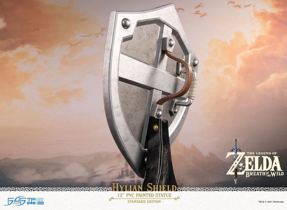The Legend of Zelda Breath of the Wild PVC Statue Hylian Shield Standard Edition 29 cm - Afbeelding 9