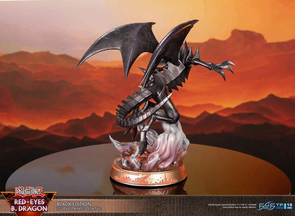 Yu-Gi-Oh! PVC Statue Red-Eyes B. Dragon Black Colour 33 cm - Afbeelding 18