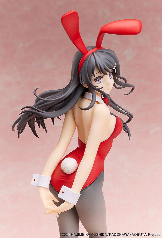 Rascal Does Not Dream of Bunny Girl Senpai Statue 1/7 Mai Sakurajima Red Bunny Girl Ver. 27 cm - Afbeelding 8