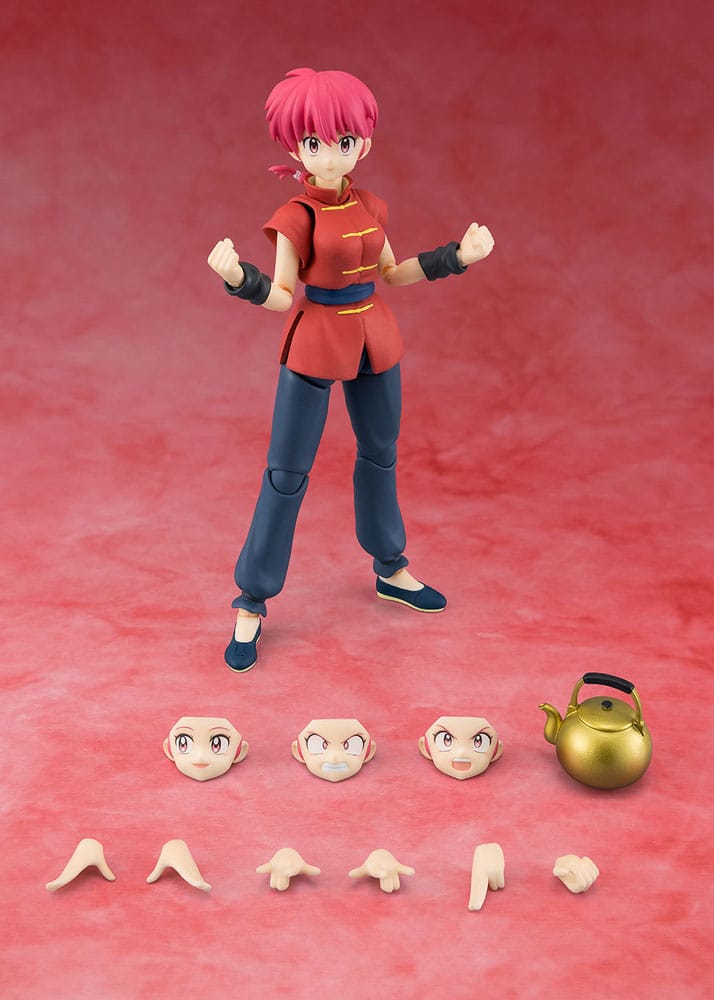 Ranma 1/2 S.H. Figuarts Action Figure Ranma 12 cm - Afbeelding 6
