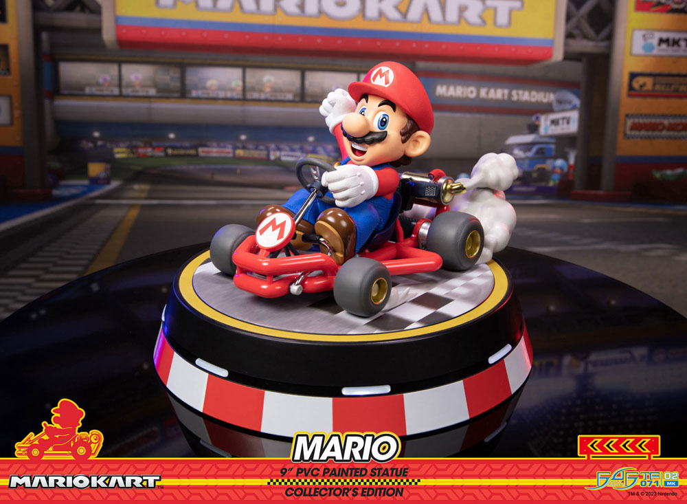 Mario Kart PVC Statue Mario Collector's Edition 22 cm - Afbeelding 20
