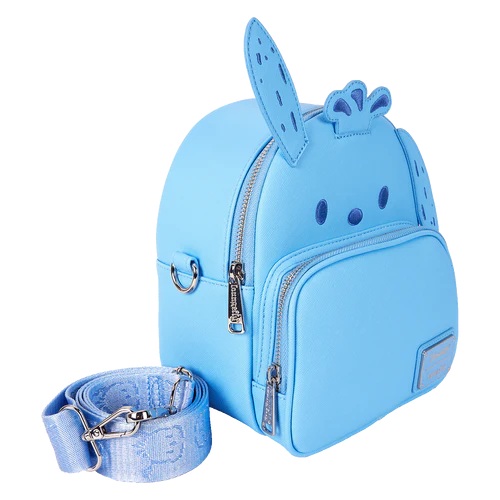 Sanrio Pochacco Monochrome Cosplay Convertible Mini Backpack & Crossbody Bag - Afbeelding 2