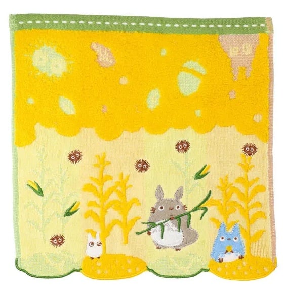 My Neighbor Totoro Mini Towel Corn and Totoro 25x25 cm