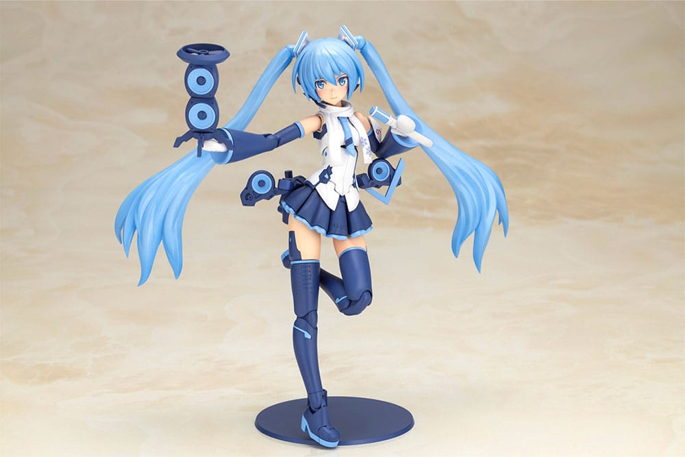 Frame Arms Girl x Hatsune Miku Plastic Model Kit Frame Music Girl Snow Miku Another Color Ver. 15 cm - Afbeelding 6