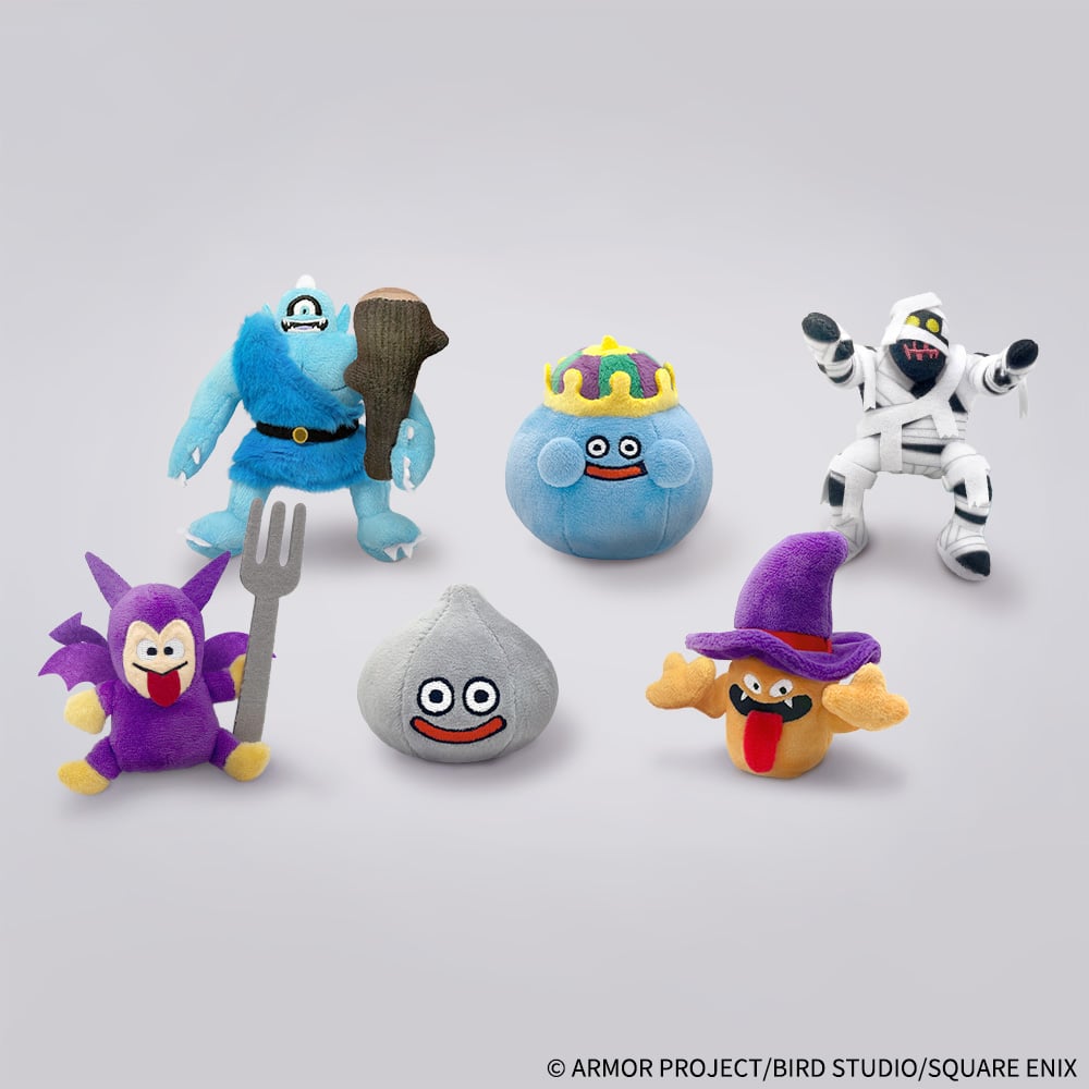 Dragon Quest Mini Puppet Plush Collection (6pcs) - Vol. 1