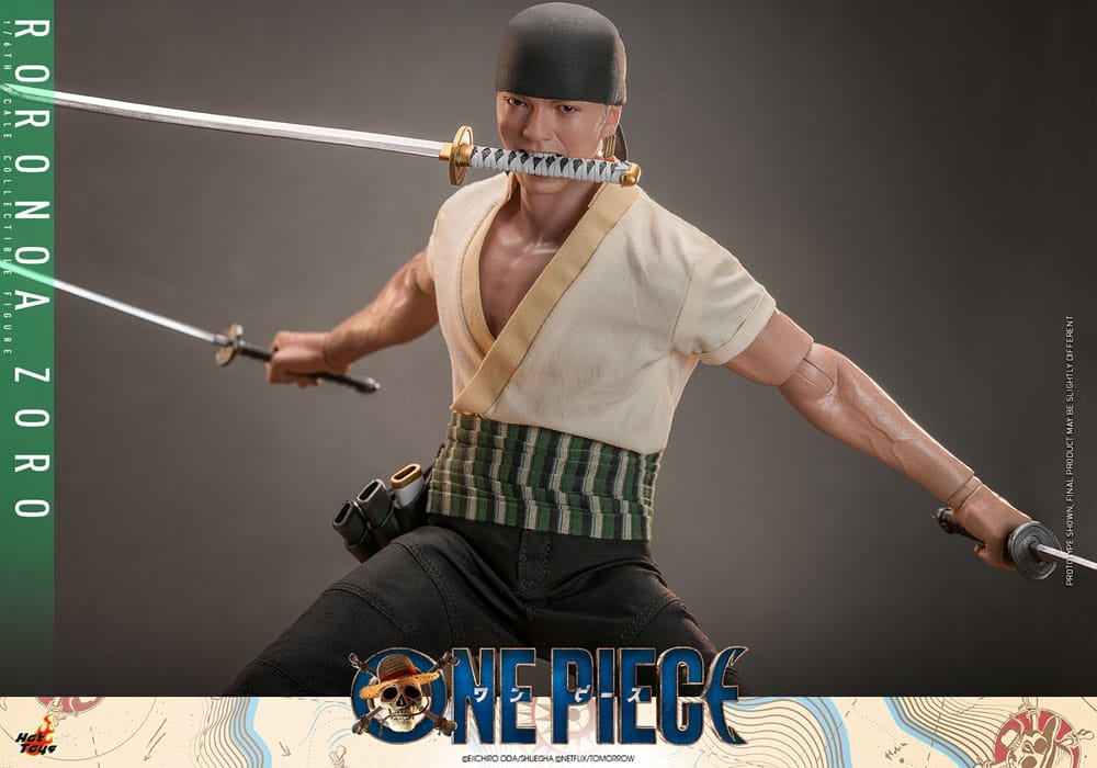 One Piece (Netflix) Action Figure 1/6 Roronoa Zoro 31 cm - Afbeelding 13