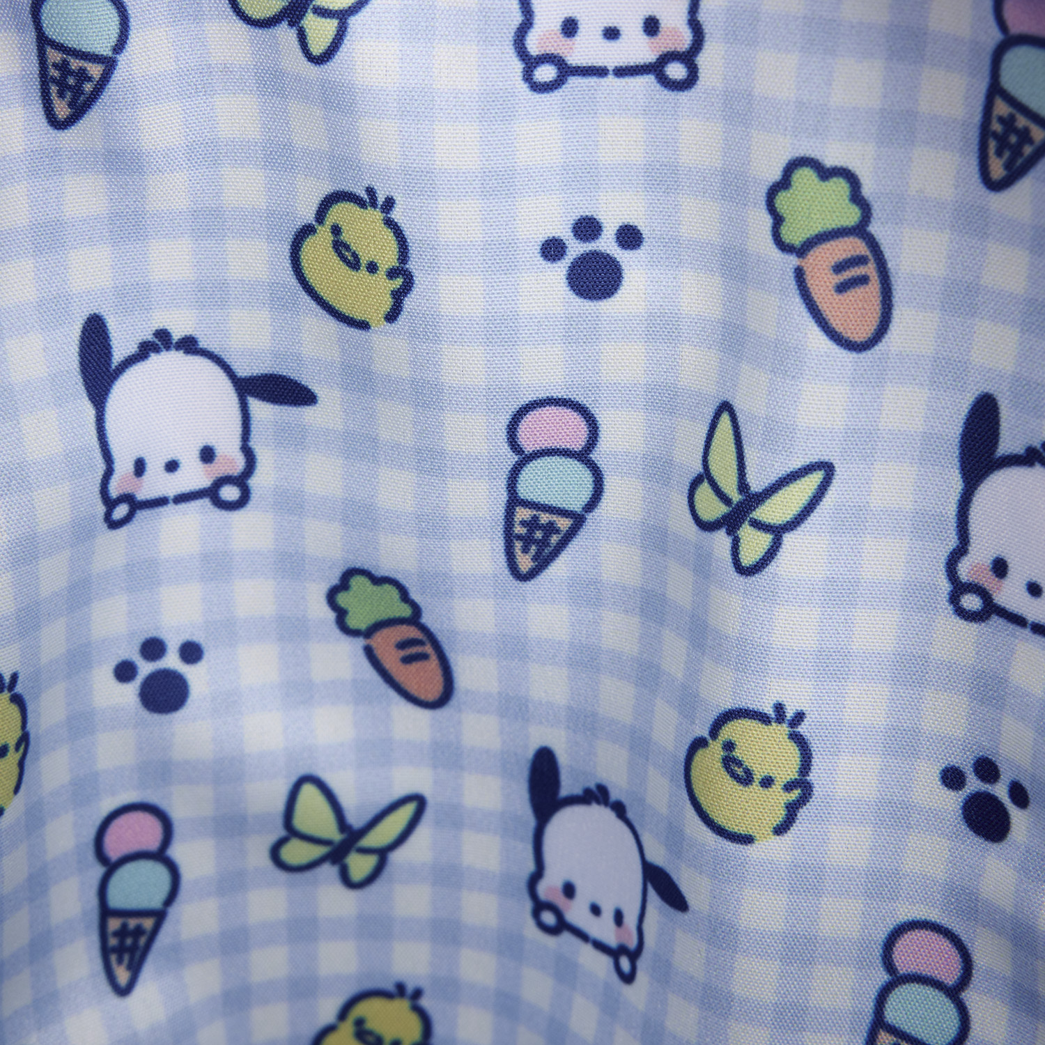 Sanrio Pochacco Gingham Cell Phone Crossbody Bag with Coin Bag - Afbeelding 5
