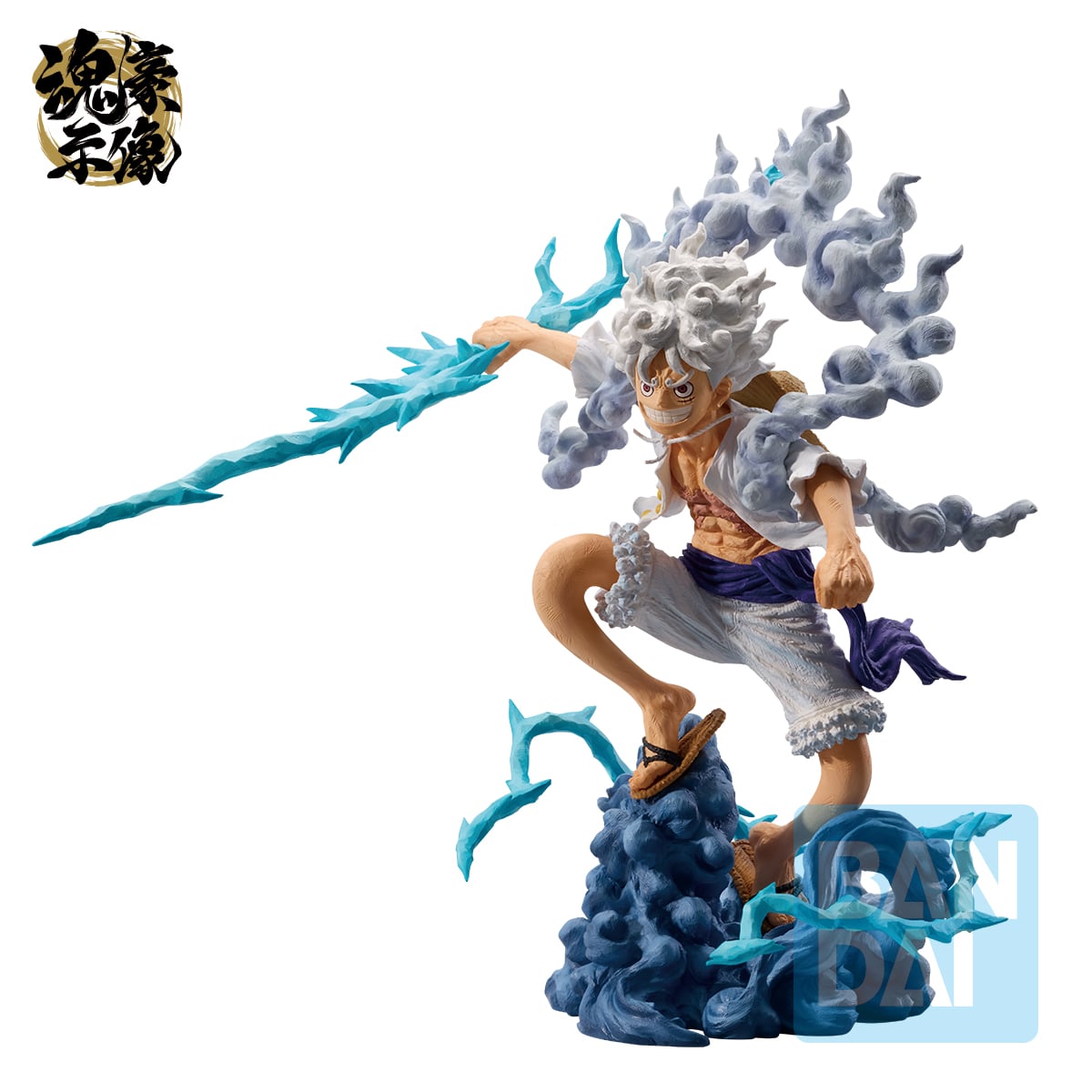 One Piece Ex Devils Vol.3 Statue Monkey D. Luffy Gear 5 22cm - Afbeelding 4