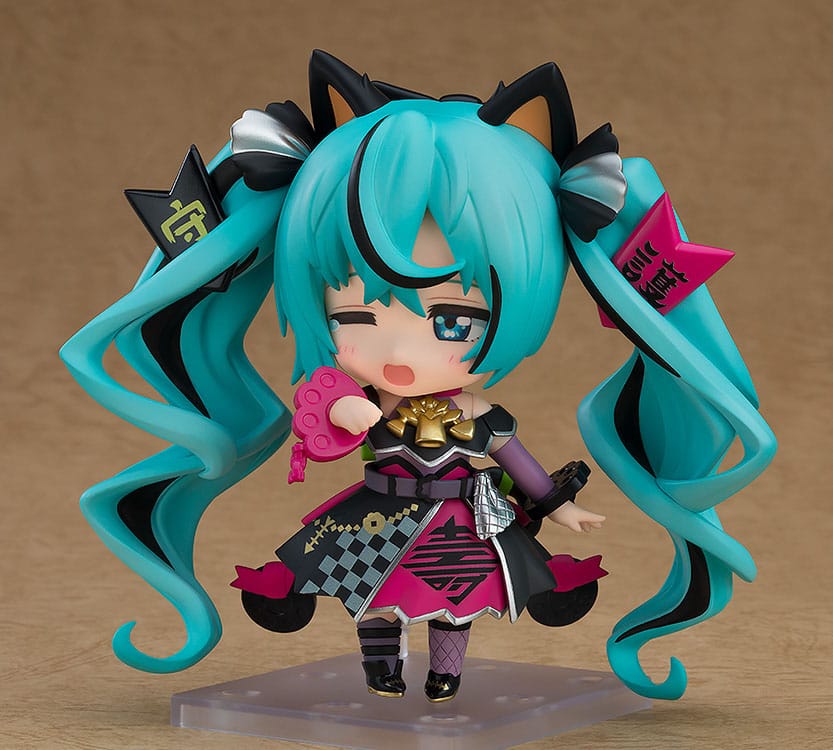 Character Vocal Series 01 Nendoroid Action Figure Hatsune Miku: Black Maneki Miku Ver. 10 cm - Afbeelding 5