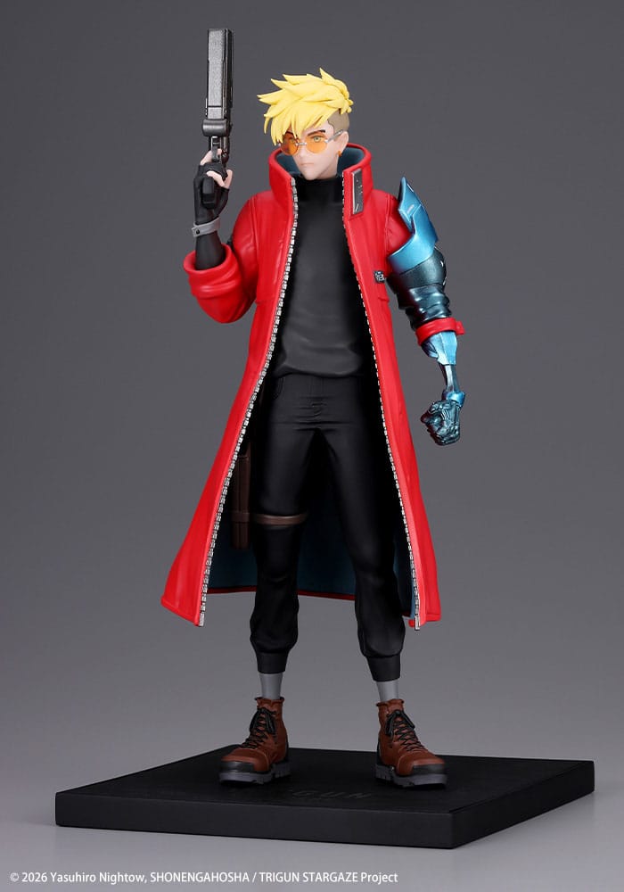 Trigun Stampede Oshi Works Statue Vash the Stampede 22 cm - Afbeelding 2