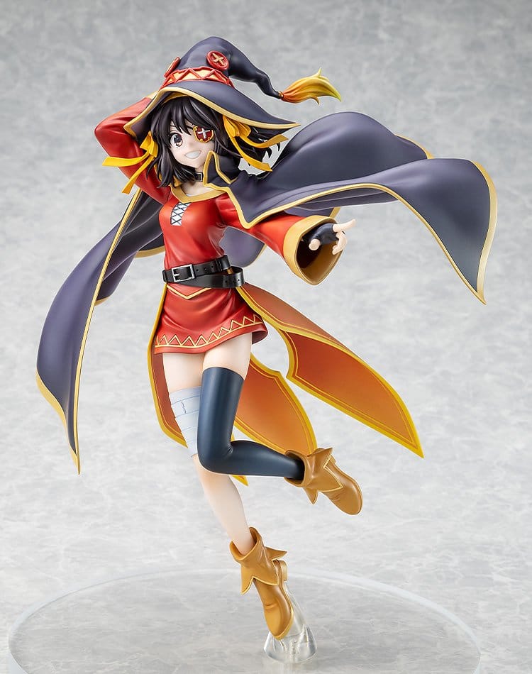 Konosuba x Haruhi Suzumiya PVC Figure 1/7 Haruhi Suzumiya Megumin Collaboration Ver. Illustration by Noizi Ito 25 cm - Afbeelding 2