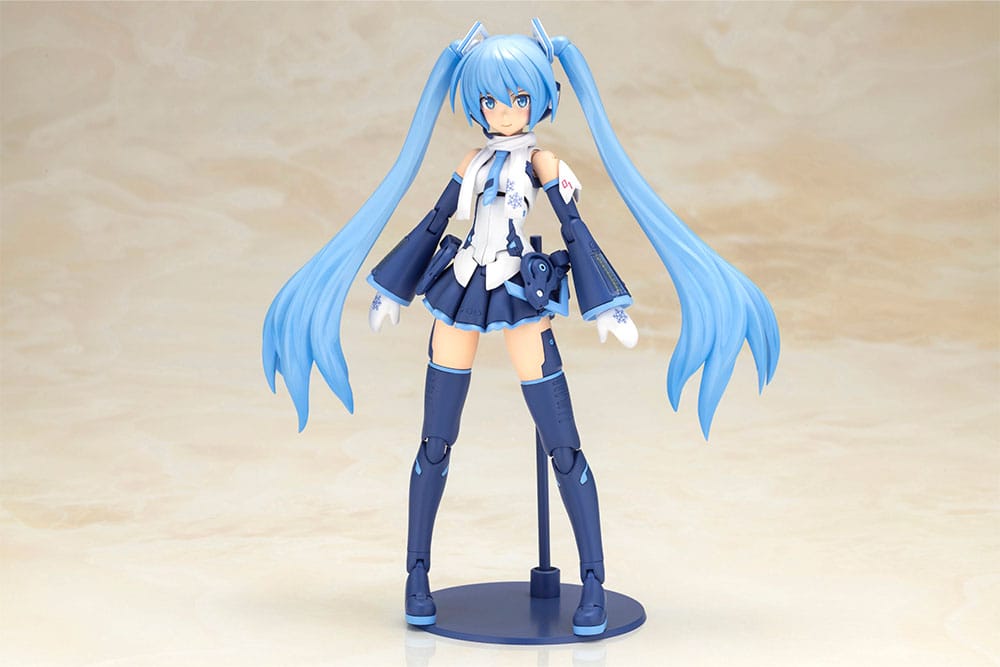 Frame Arms Girl x Hatsune Miku Plastic Model Kit Frame Music Girl Snow Miku Another Color Ver. 15 cm - Afbeelding 2