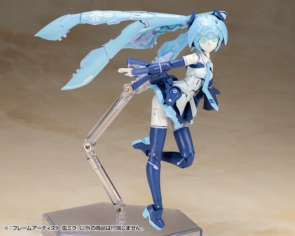 Frame Arms Plastic Model Kit 1/100 Frame Artist Snow Miku 16 cm - Afbeelding 7