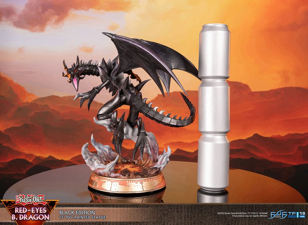 Yu-Gi-Oh! PVC Statue Red-Eyes B. Dragon Black Colour 33 cm - Afbeelding 22