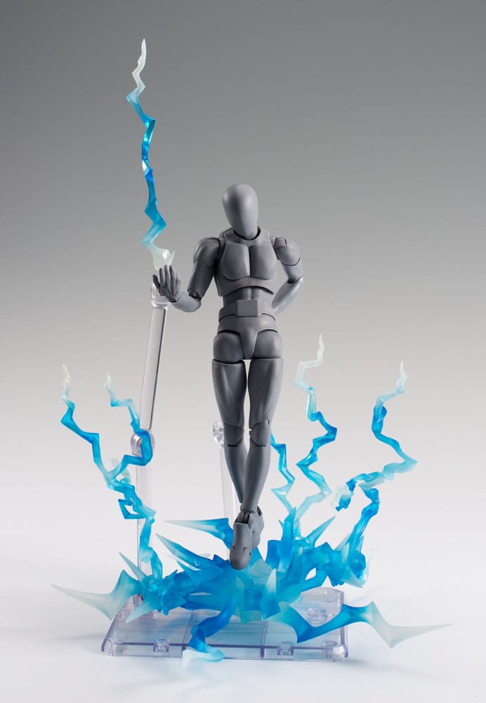 Tamashii Effect Action Figure Accessory Thunder Blue Version for S.H.Figuarts - Afbeelding 4
