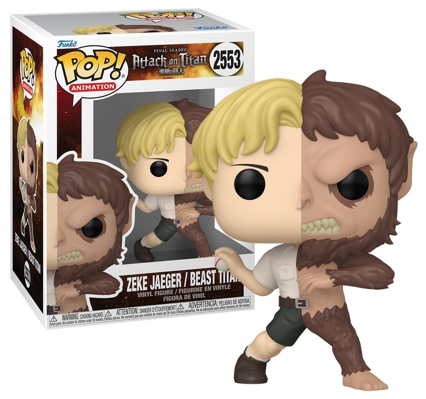 ATTACK ON TITAN SPLIT - POP Animation N° 2553 - Beast Titan