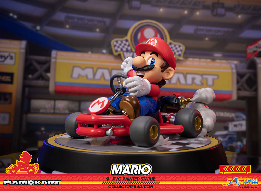 Mario Kart PVC Statue Mario Collector's Edition 22 cm - Afbeelding 28