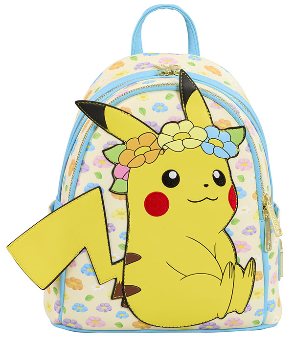 Pokemon Pikachu Floral Mini Backpack