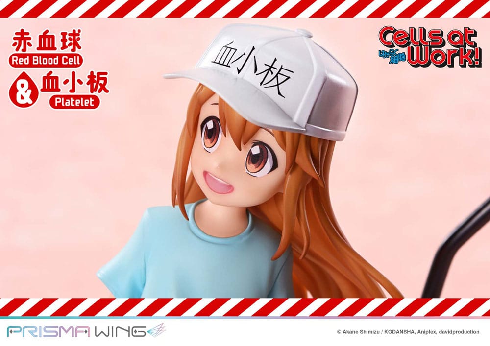 Cells at Work Prisma Wing PVC Statue Red Blood Cell & Platelet 26 cm - Afbeelding 12