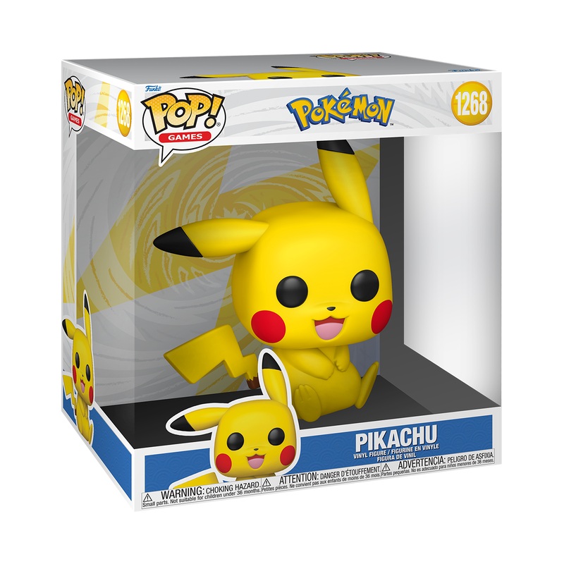 POKEMON - POP JUMBO N° 1268 - Pikachu (Sitting) - Afbeelding 2