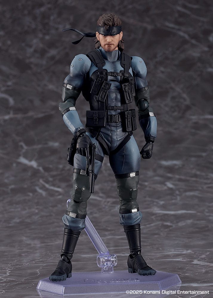 Metal Gear Solid 2: Sons of Liberty Figma Action Figure Solid Snake MGS2 Ver. Updated Edition 16 cm - Afbeelding 8