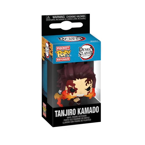 DEMON SLAYER - Pocket Pop Keychain - Tanjiro (Dancing Flash) - Afbeelding 2