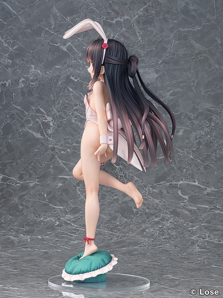 Maitetsu Last Run!! Statue 1/3 Hachiroku: White Bunny Ver. 40 cm - Afbeelding 5