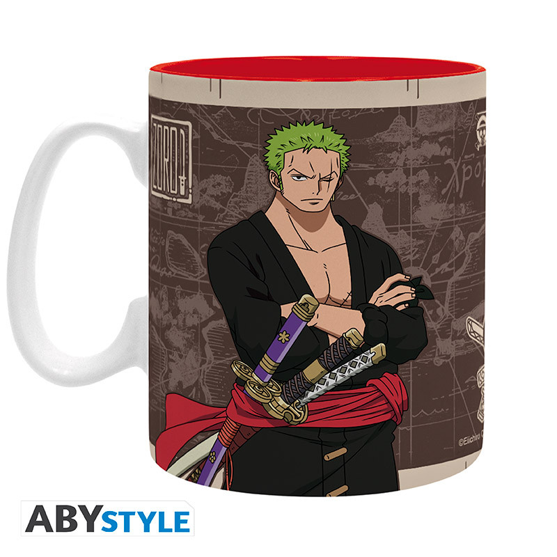 ONE PIECE Mug Big Size Zoro Wanted 460ml - Afbeelding 2