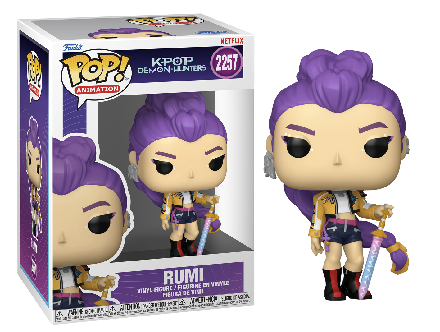 KPOP DEMON HUNTERS - POP Animation N° 2257 - Rumi