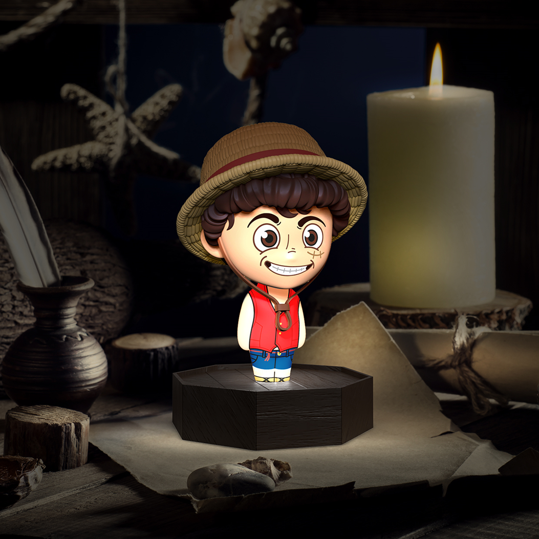 One Piece Icons Light Luffy 11 cm