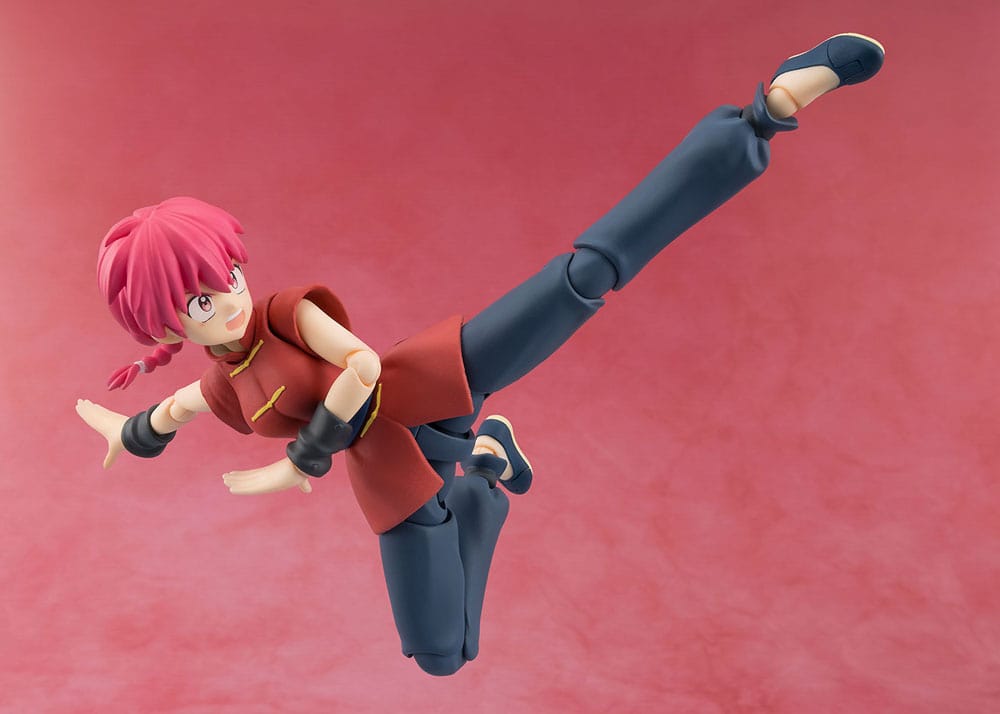 Ranma 1/2 S.H. Figuarts Action Figure Ranma 12 cm - Afbeelding 4