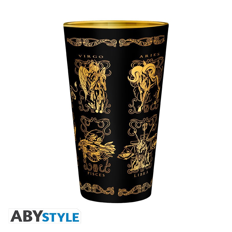 Saint Seiya Premium XXL Glass Golden Armor 400 ML