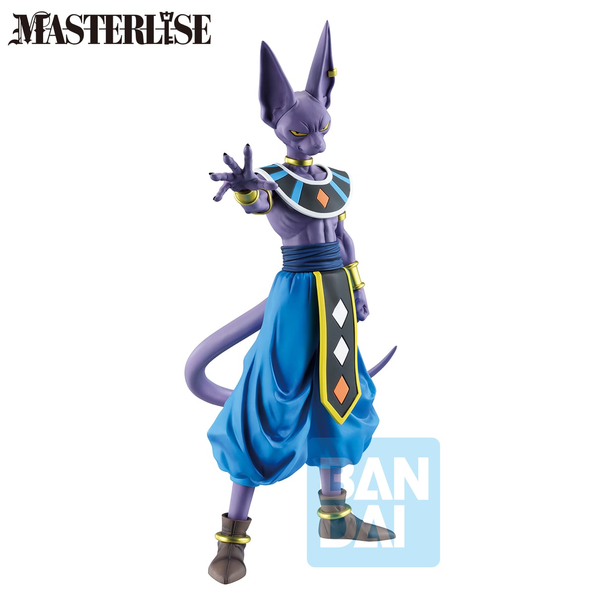 Dragon Ball Super Beerus Ichibansho Masterlise PVC Figure Beerus, God of Destruction (Battle of Gods) 22 cm