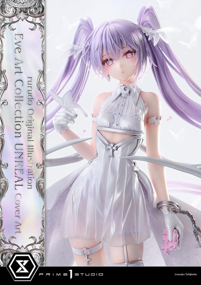 Original Illustration Concept Masterline Statue 1/5 Eve Art Collection UNREAL Cover Art 42 cm - Afbeelding 17