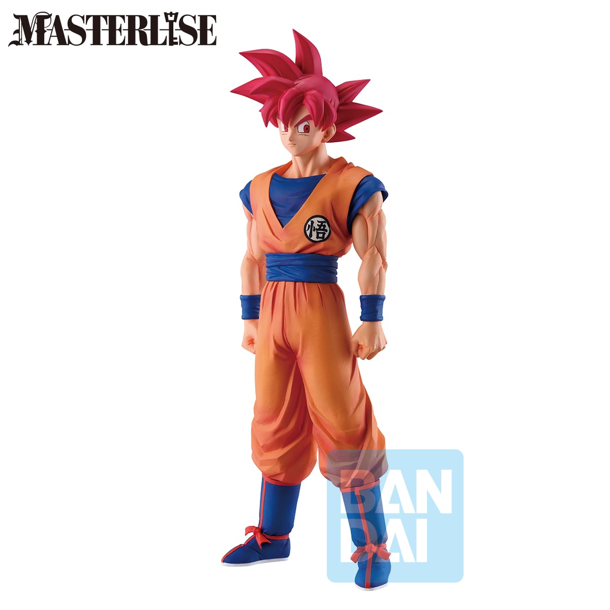 Dragon Ball Super Beerus Ichibansho Masterlise PVC Figure Super Saiyan God Son Goku (Battle of Gods) 25 cm