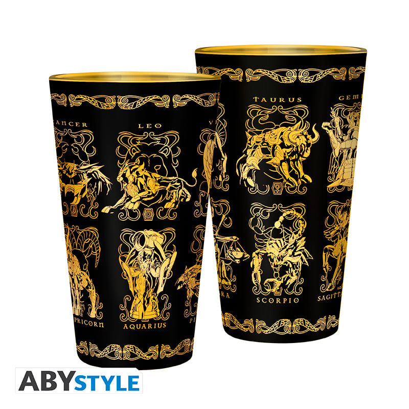 Saint Seiya Premium XXL Glass Golden Armor 400 ML - Afbeelding 3