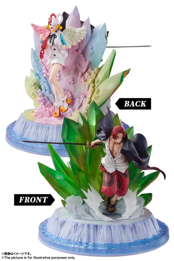 One Piece Film: Red FiguartsZERO PVC Statue (Extra Battle) Shanks & Uta 24 cm