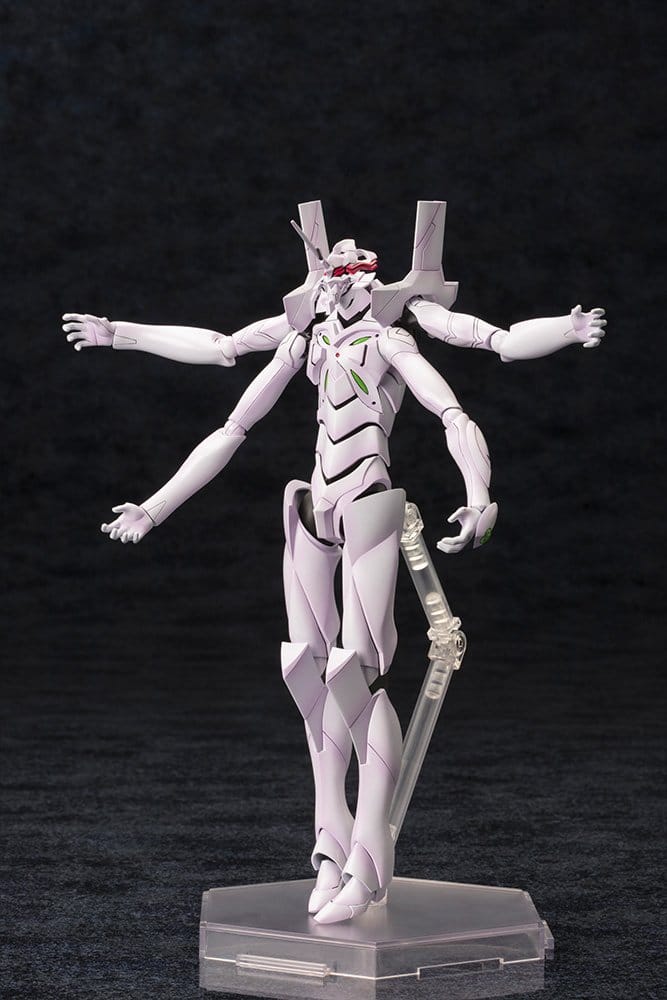 Evangelion: New Theatrical Edition Plastic Model Kit 1/400 Evangelion 13 Awake Ver. (Reproduction) 19 cm - Afbeelding 12
