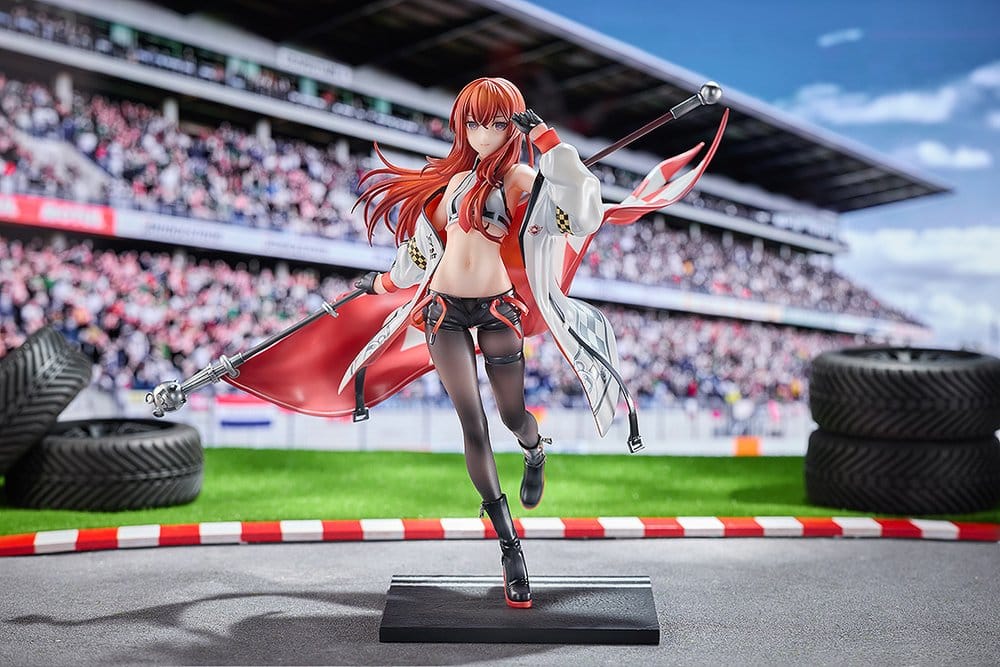 Steins;Gate PVC Figure 1/7 Kurisu Makise: Racing Ver. 24 cm - Afbeelding 2