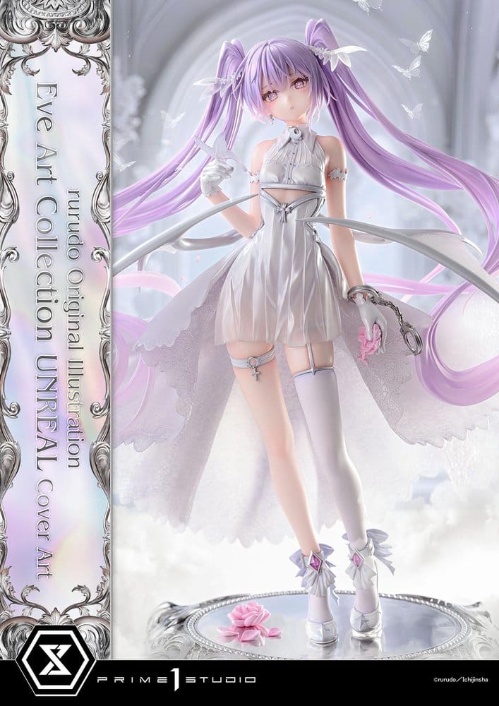 Original Illustration Concept Masterline Statue 1/5 Eve Art Collection UNREAL Cover Art 42 cm - Afbeelding 15